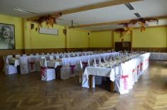 Svatby v obecním sále